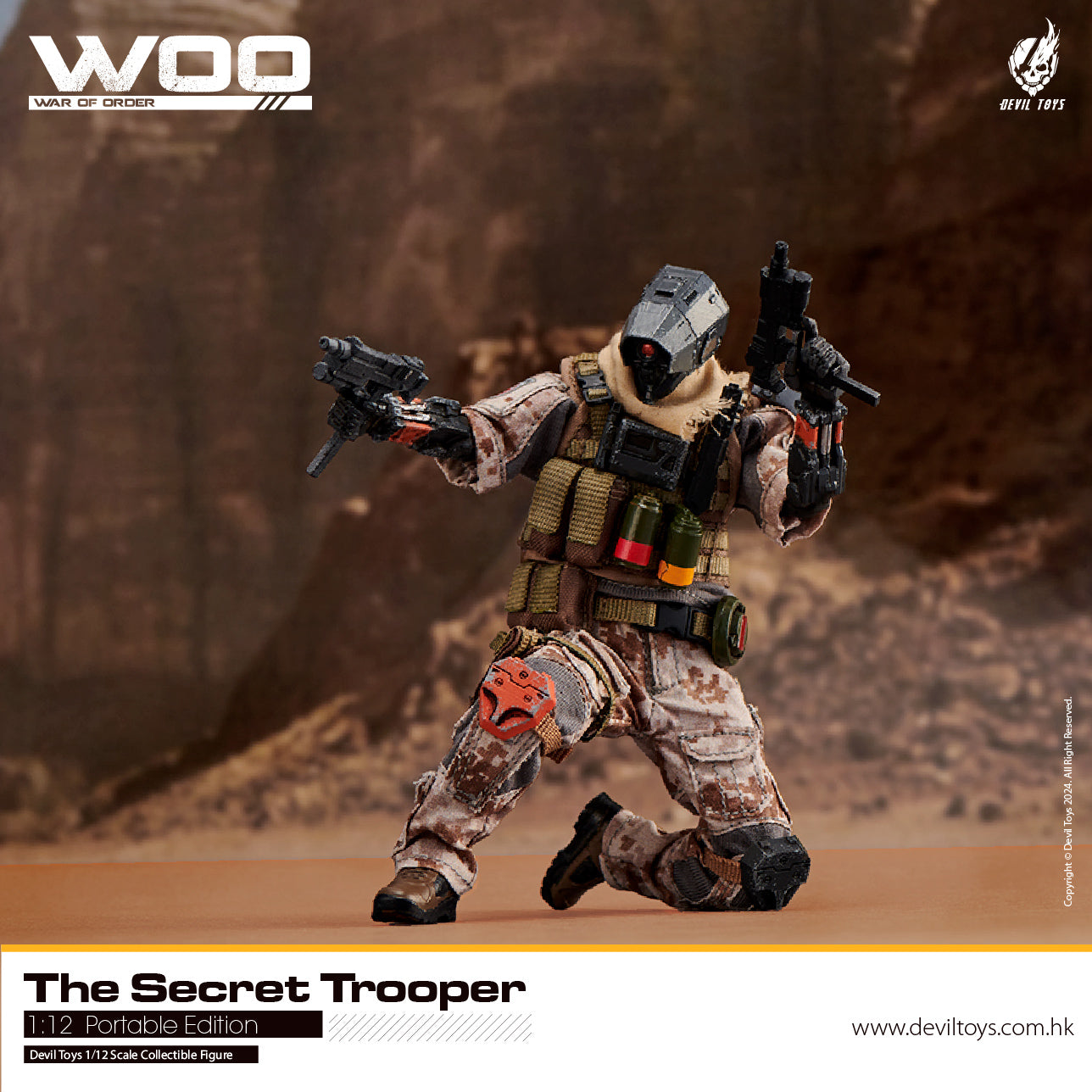 *Pre-Order* Secret Trooper (Sand Viper) 1:12 Scale